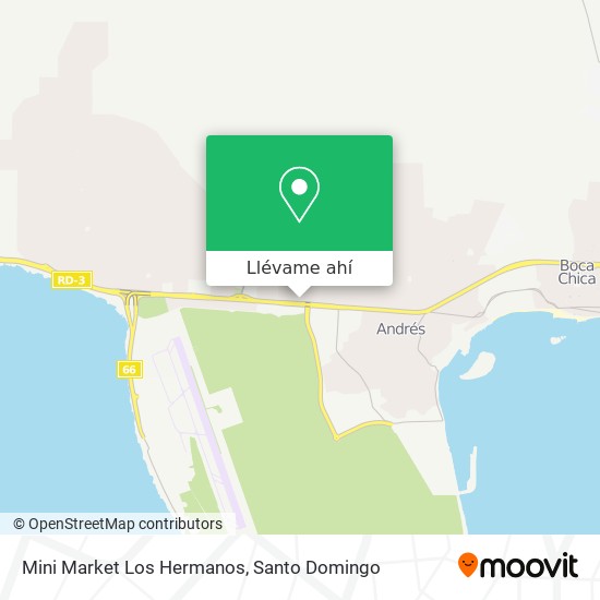 Mapa de Mini Market Los Hermanos