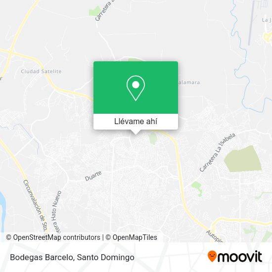 Mapa de Bodegas Barcelo