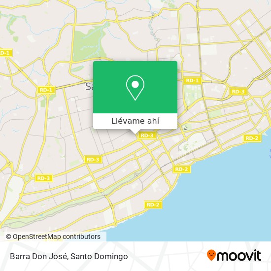 Mapa de Barra Don José