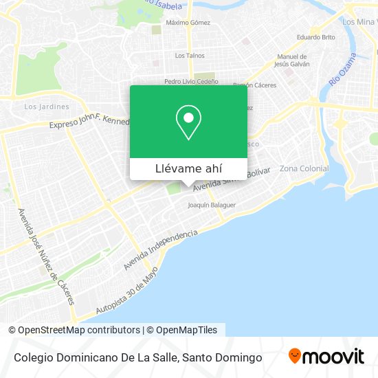 Mapa de Colegio Dominicano De La Salle