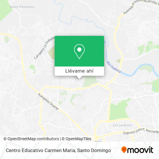 Mapa de Centro Educativo Carmen Maria