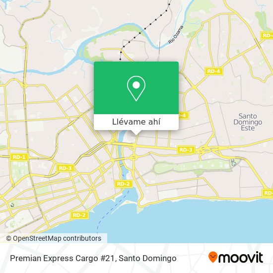 Mapa de Premian Express Cargo #21