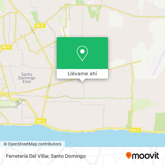 Mapa de Ferretería Del Villar