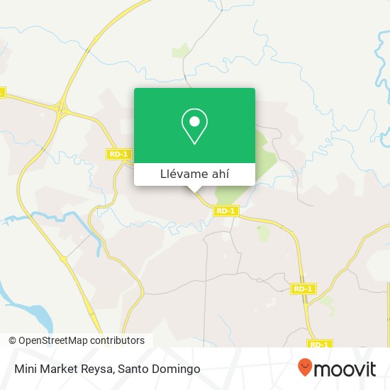 Mapa de Mini Market Reysa