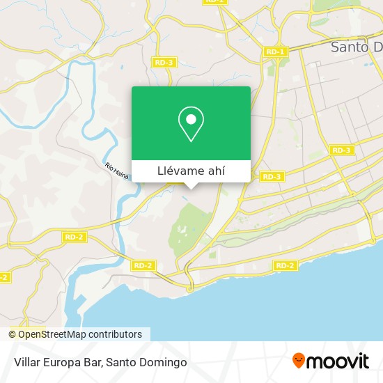 Mapa de Villar Europa Bar