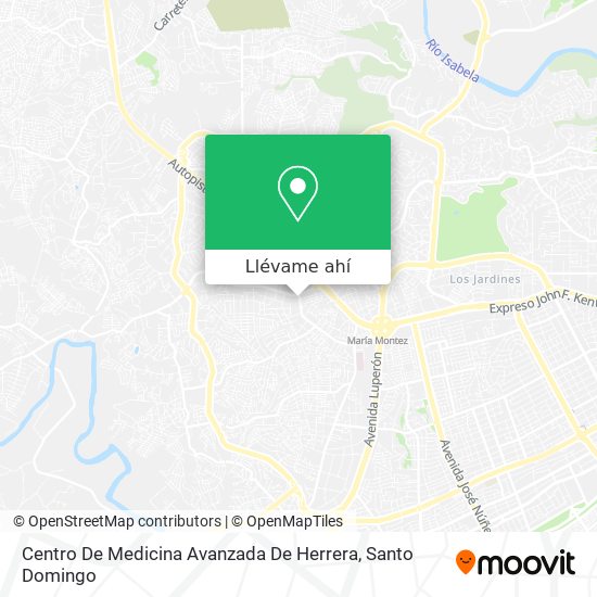 Mapa de Centro De Medicina Avanzada De Herrera