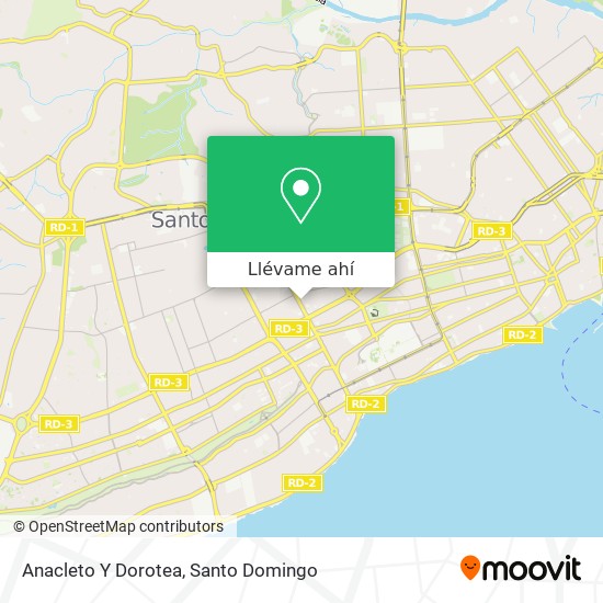 Mapa de Anacleto Y Dorotea