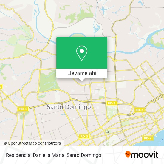 Mapa de Residencial Daniella Maria