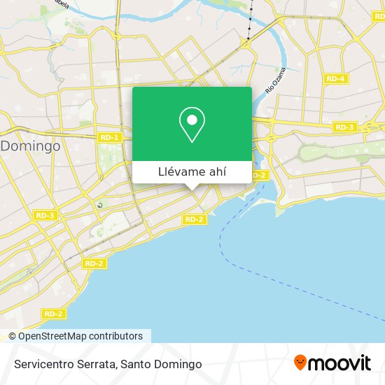 Mapa de Servicentro Serrata