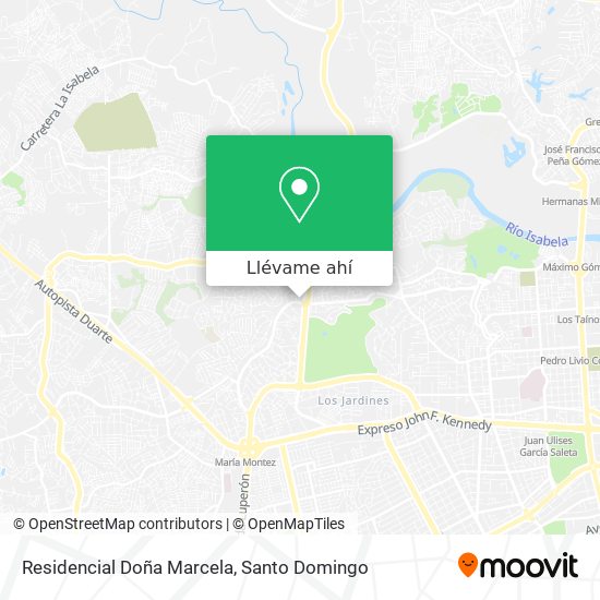 Mapa de Residencial Doña Marcela