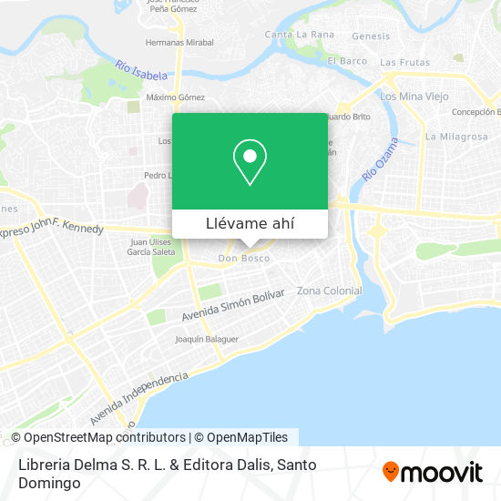 Mapa de Libreria Delma S. R. L. & Editora Dalis