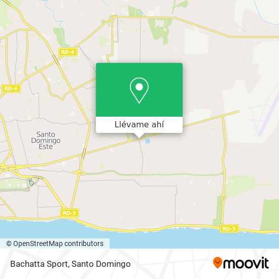 Mapa de Bachatta Sport
