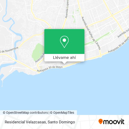 Mapa de Residencial Velazcasas