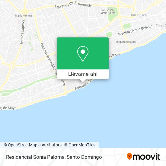 Mapa de Residencial Sonia Paloma