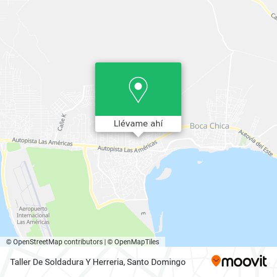 Mapa de Taller De Soldadura Y Herreria