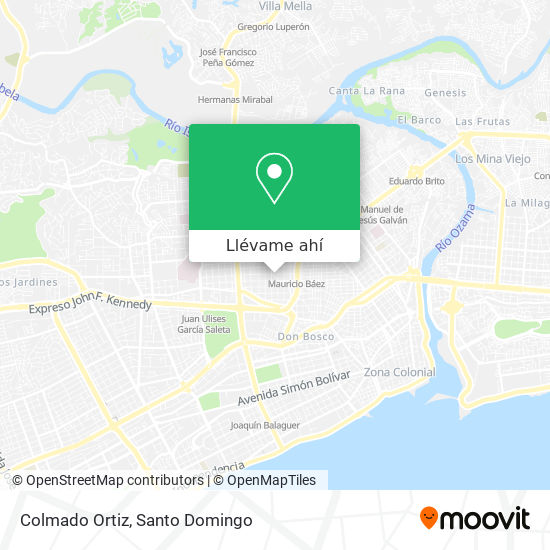 Mapa de Colmado Ortiz