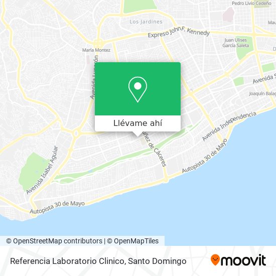 Mapa de Referencia Laboratorio Clinico