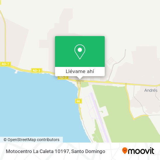 Mapa de Motocentro La Caleta 10197
