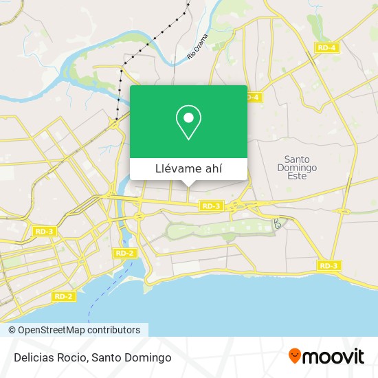 Mapa de Delicias Rocio