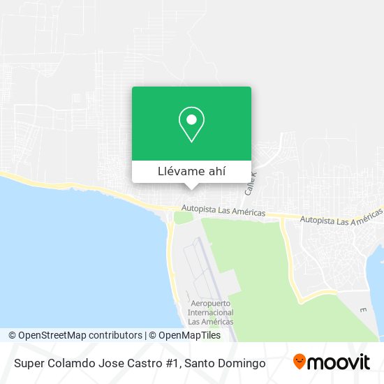 Mapa de Super Colamdo Jose Castro #1