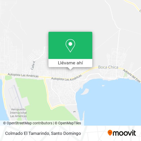 Mapa de Colmado El Tamarindo