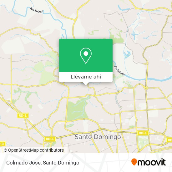 Mapa de Colmado Jose