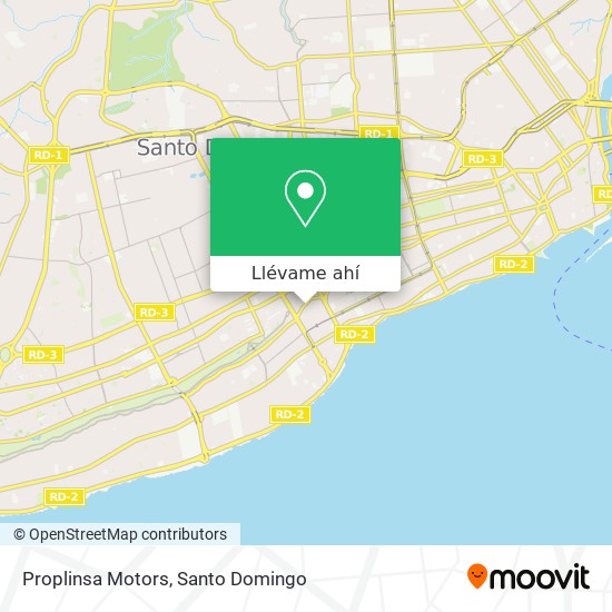 Mapa de Proplinsa Motors