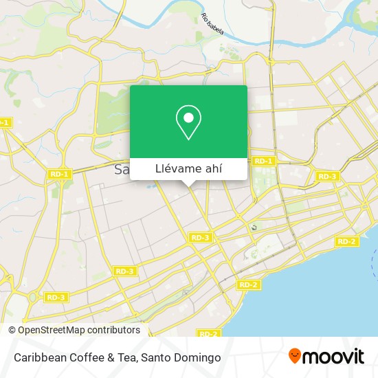 Mapa de Caribbean Coffee & Tea