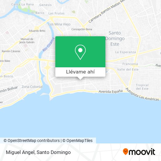 Mapa de Miguel Angel