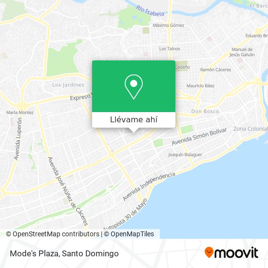 Mapa de Mode's Plaza