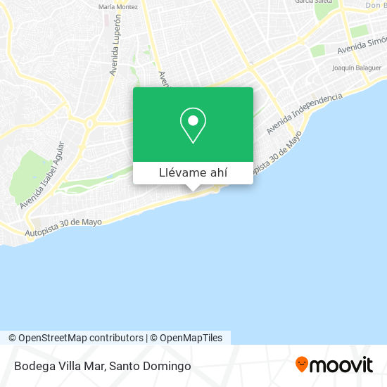 Mapa de Bodega Villa Mar
