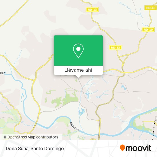 Mapa de Doña Suna