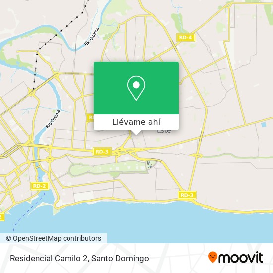 Mapa de Residencial Camilo 2