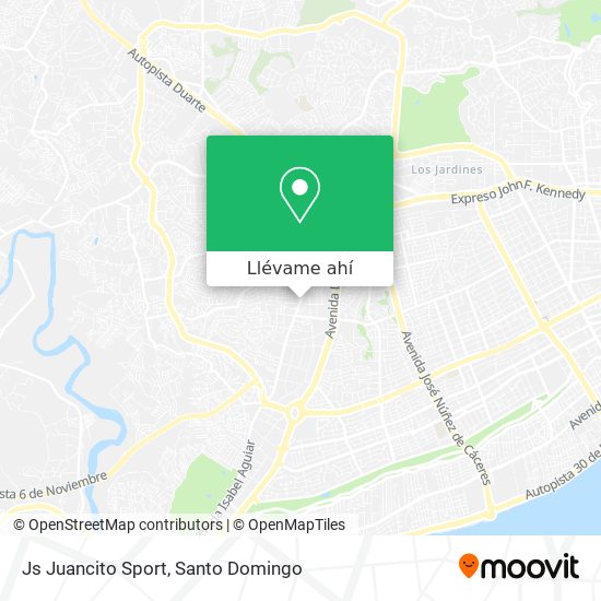 Mapa de Js Juancito Sport