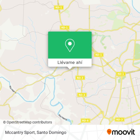 Mapa de Mccantry Sport