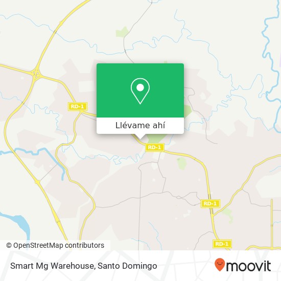 Mapa de Smart Mg Warehouse