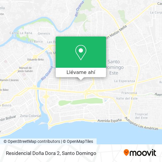 Mapa de Residencial Doña Dora 2