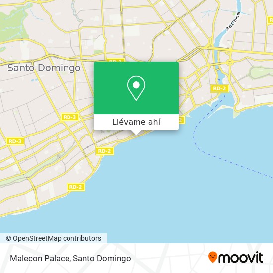 Mapa de Malecon Palace