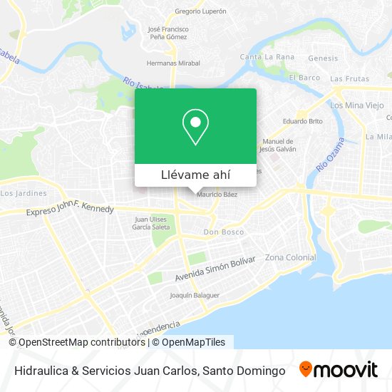 Mapa de Hidraulica & Servicios Juan Carlos