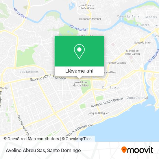 Mapa de Avelino Abreu Sas