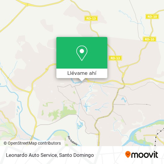Mapa de Leonardo Auto Service
