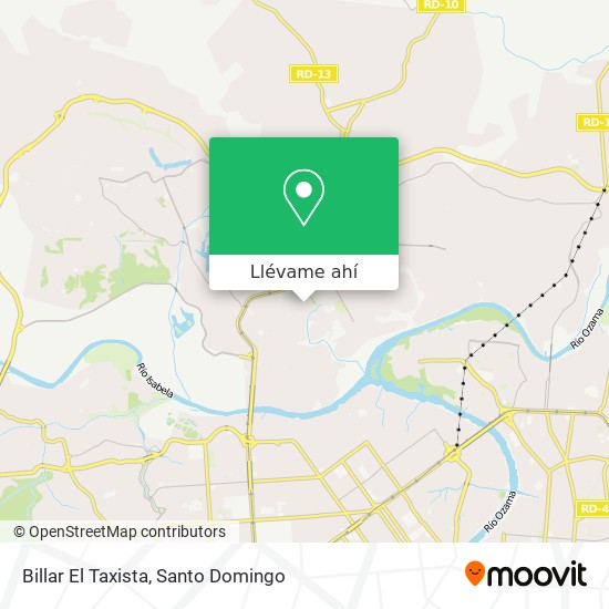 Mapa de Billar El Taxista
