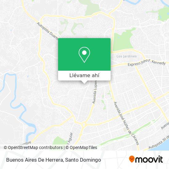 Mapa de Buenos Aires De Herrera