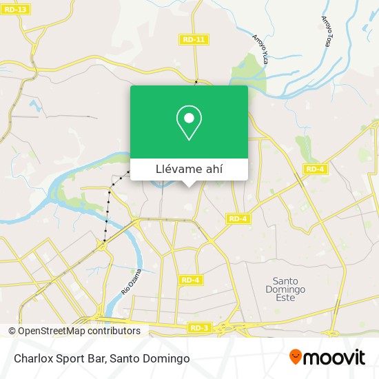Mapa de Charlox Sport Bar