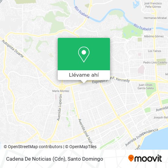 Mapa de Cadena De Noticias (Cdn)