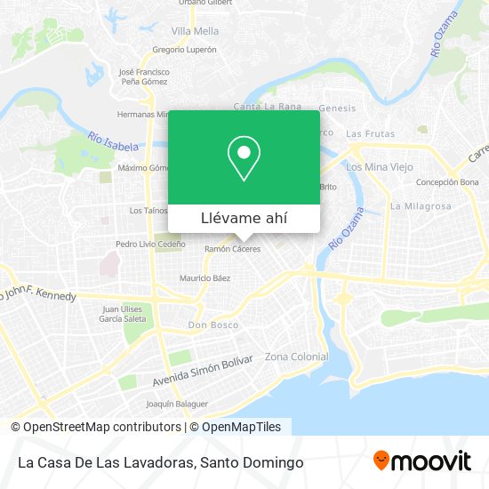 Mapa de La Casa De Las Lavadoras