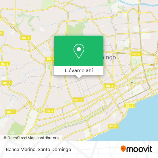 Mapa de Banca Marino