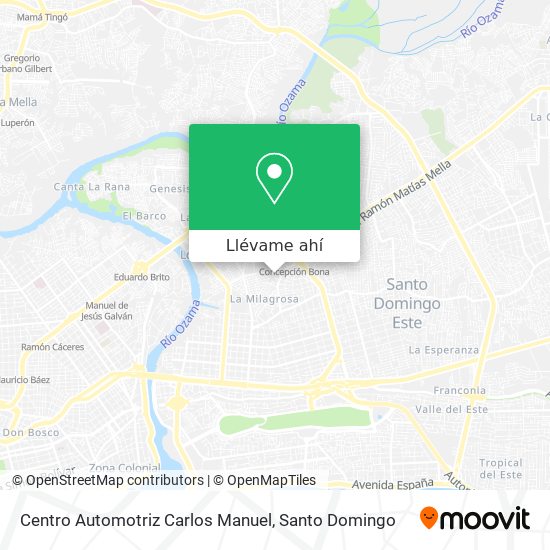 Mapa de Centro Automotriz Carlos Manuel