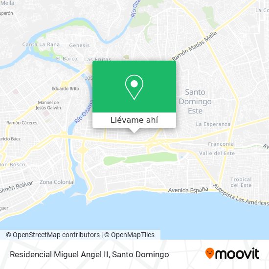 Mapa de Residencial Miguel Angel II