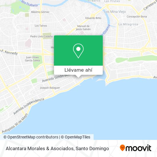 Mapa de Alcantara Morales & Asociados